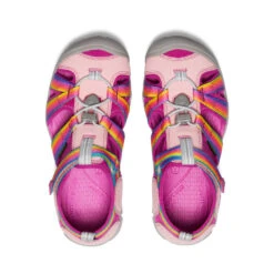 Keen Big Kids' Seacamp II CNX | Rainbow/Festival Fuchsia -Shoe Boutique Shop ea76f2263824a61b41b01969dc0f973fb306a852