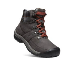 Keen Women's Kaci III Winter Waterproof Boot | Magnet/Black Plaid -Shoe Boutique Shop eb8327d81ad4b38d1ea6d17ca6c82125501dfb5a