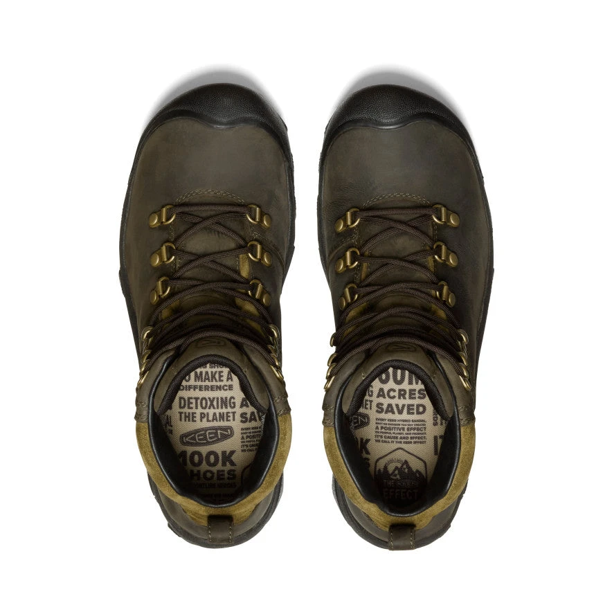 Keen Men's Pyrenees Waterproof Hiking Boot | Mulch/Military Olive 4 Keen Men's Pyrenees Waterproof Hiking Boot | Mulch/Military Olive - Image 4