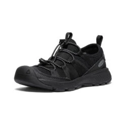 Keen Little Kids' Motozoa Sneaker | Black/Black -Shoe Boutique Shop ef874a3c244bcd6226f5cf9c72e03e21ee696c0f
