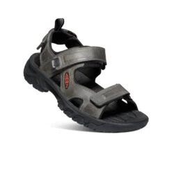 Keen Men's Targhee III Open Toe Sandal | Grey/Black -Shoe Boutique Shop f01f00a3325d3a1fe457a741bd8ff88a1df936a5