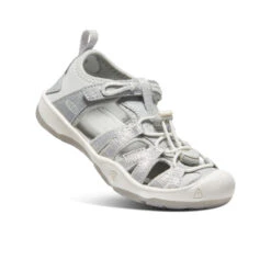 Keen Little Kids' Moxie Sandal | Silver -Shoe Boutique Shop f1b75d78aabae6c83f54a11f34dcb44f626ca087