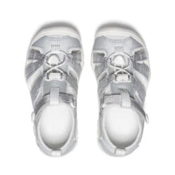 Keen Little Kids' Seacamp II CNX | Silver/Star White -Shoe Boutique Shop fbd154dc14836439e2af53450b35746c6e3bddb9