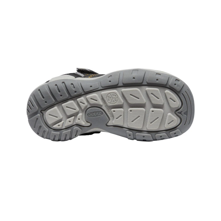 Little Kids' Knotch Peak Sneaker | Black/KEEN Yellow 4 Little Kids' Knotch Peak Sneaker | Black/KEEN Yellow - Image 4