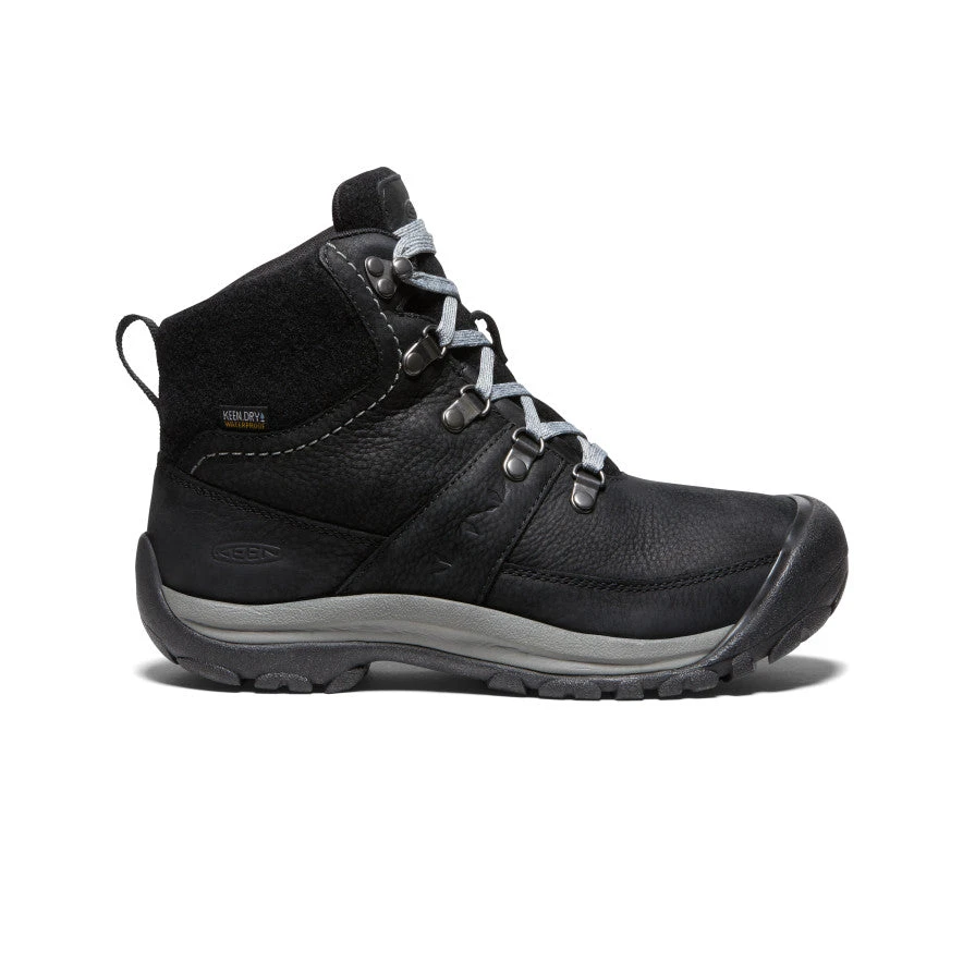 Keen Women's Kaci III Winter Waterproof Boot | Black/Steel Grey 1 Keen Women's Kaci III Winter Waterproof Boot | Black/Steel Grey