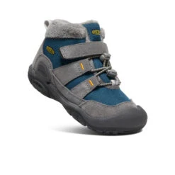 Keen Little Kids' Knotch Chukka | Steel Grey/Blue Wing Teal -Shoe Boutique Shop feda63bb77733373ef13c9fe4b4e003baaca7c9e
