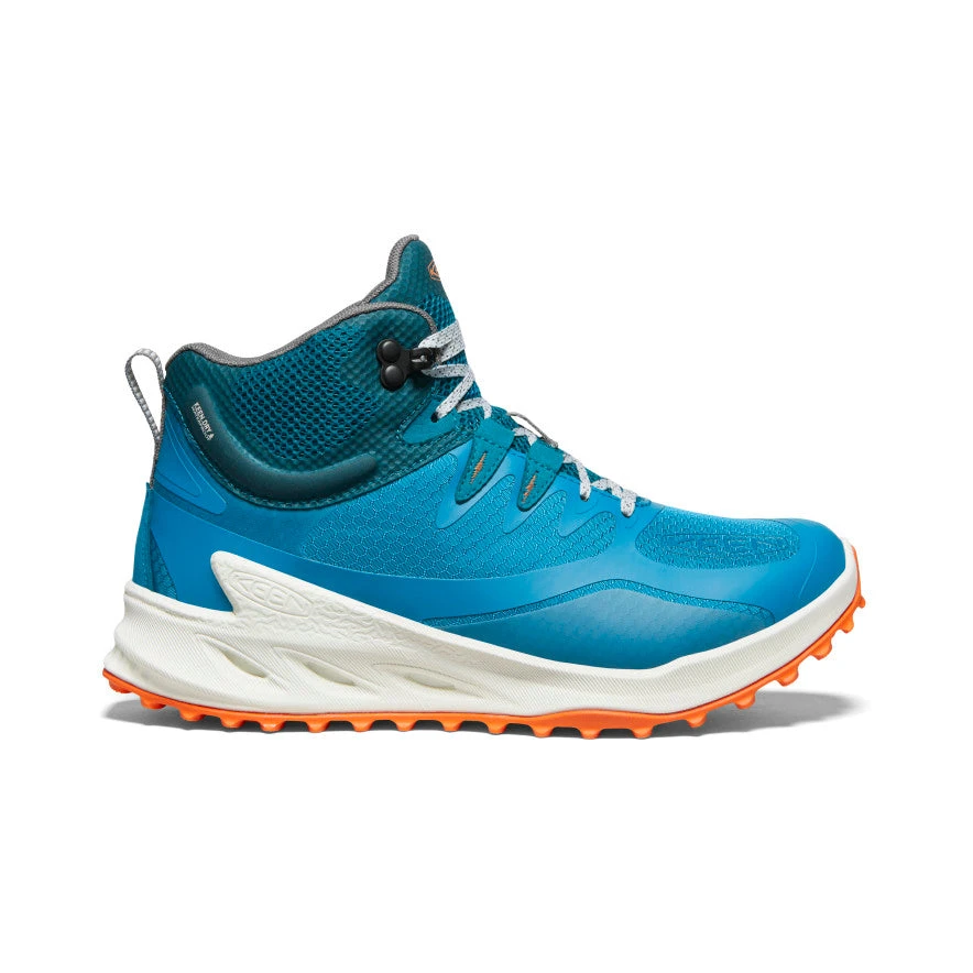 Keen Women's Zionic Waterproof Hiking Boot | Fjord Blue/Tangerine 1 Keen Women's Zionic Waterproof Hiking Boot | Fjord Blue/Tangerine